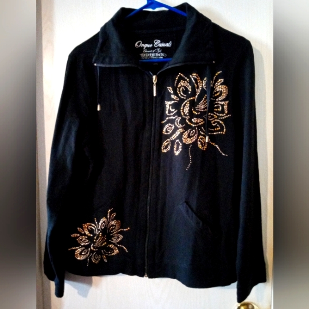 Women's Onque Casuals embellished jacket
